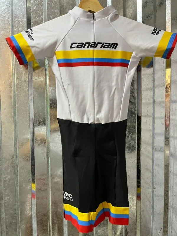 Uniforme Canariam Blanco Colombia Talla 10